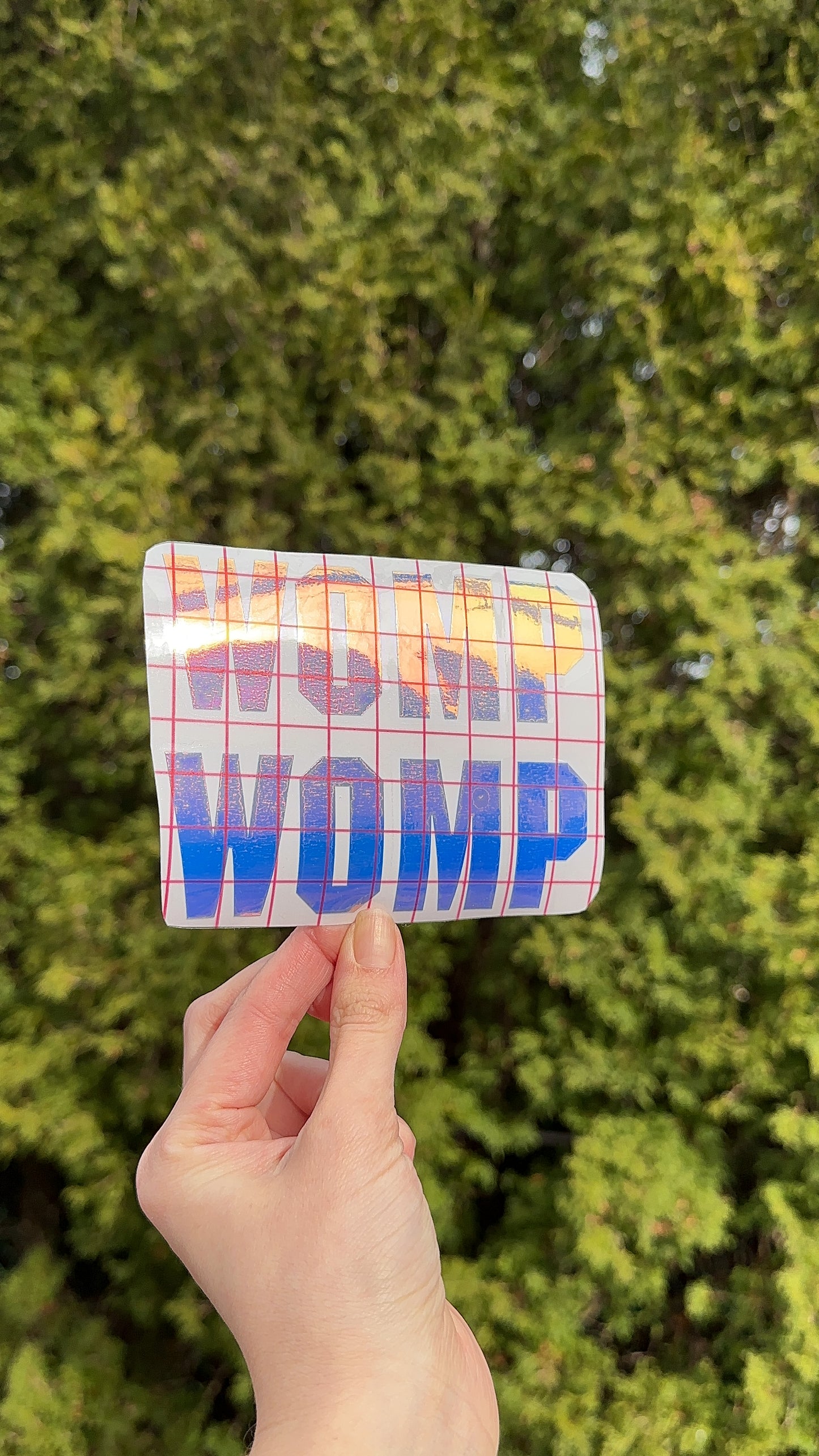 Womp Womp Car Decal, Bumper Sticker, Unhinged Car Accessories